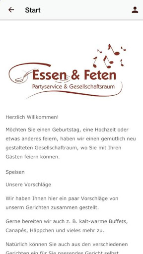 Essen & Feten Partyservice Screen 2