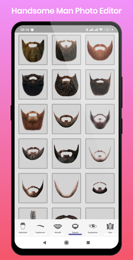 Handsome : Men Makeup Photo Ed Screen 2