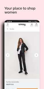 Sinsay shopping online Screenshot