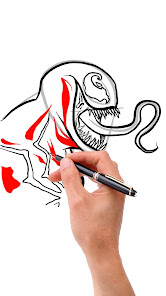 Imágen 3 How To Draw Black Spider Venom android