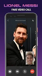 Fake Video Call Lione Messi