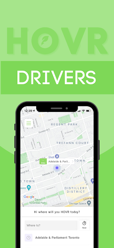 HOVR Driver Screenshot