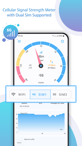 Screenshot of Net Signal Pro:WiFi & 5G Meter