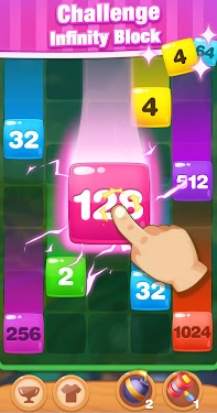 #3. Number Merge 2048 (Android) By: Starland-studio