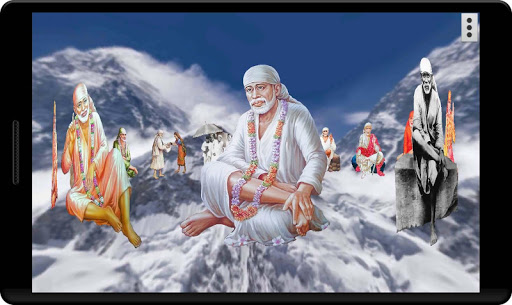 Android application 4D Sai Baba Live Wallpaper screenshort