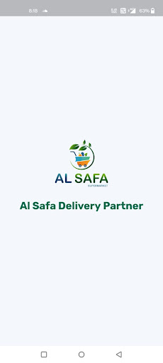 Al Safa Delivery Partner Screen 3