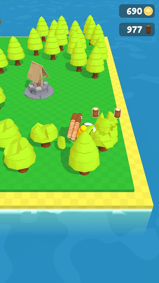 #10. Craft Island - Woody Forest (Android) By: Homa