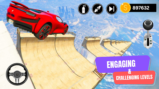 Extreme Car Stunt Race 3D