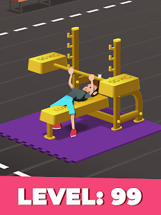 Idle Fitness Gym Tycoon - Game Screenshot