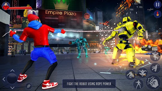 Flying Spider Fight Hero Games 5