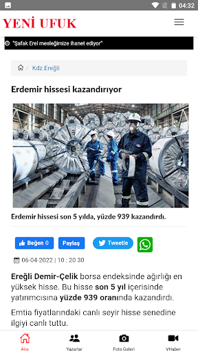 YeniUfukGazete Screen 2