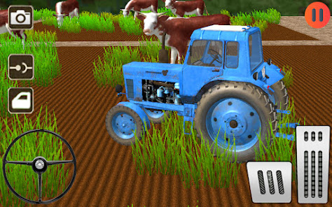 Imágen 3 Tractor de tierra Farming Sim android