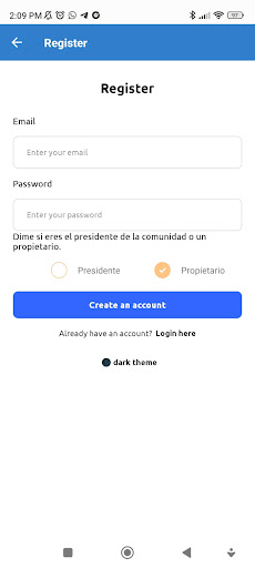 migestor.app Screen 2