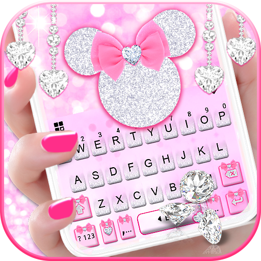 Pink Minny Bow Theme  Icon