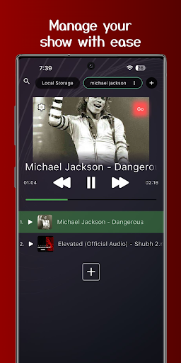 Android application One Man Show screenshort