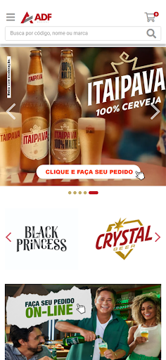 Android application ADF Bebidas screenshort