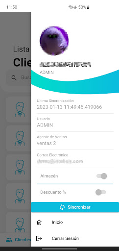Pedidos Móvil Screen 2