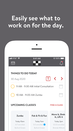 Screenshot of THE GYM at Englewood App