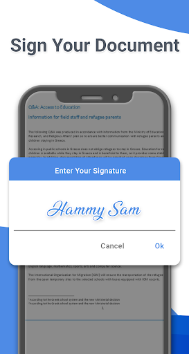 Signature Maker- Sign PDF Screen 2