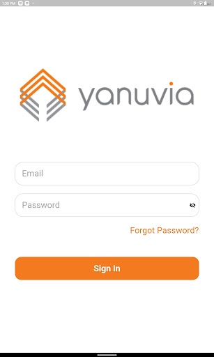 Android application Yanuvia Enrollment System screenshort