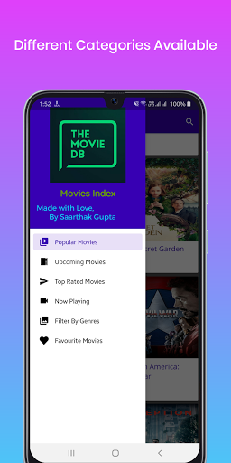Android application Movies Index screenshort