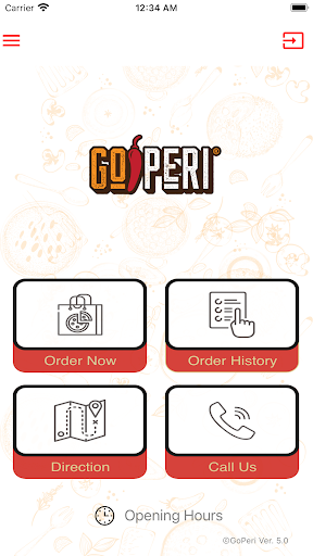 Android application GO-PERI CHELTENHAM screenshort