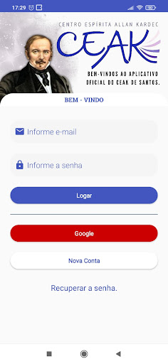 Android application CEAK screenshort
