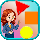 Shape Color Size Game for Kids icon