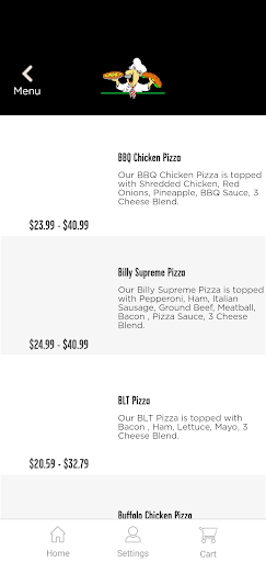 Mancino’s Pizza & Grinders Screen 3