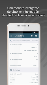 Imágen 1 LTE Célula Info De La Red android