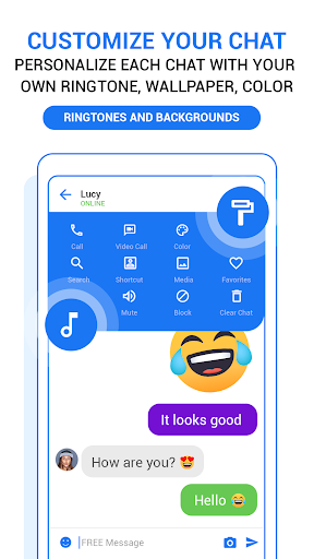 Screenshot of Messages - Text Messages + SMS