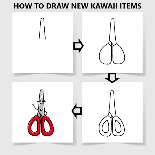 How To Draw New Kawaii Items