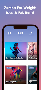 Captura de Pantalla 2 Zumba - baile en casa android
