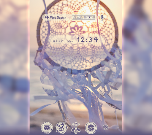 Android application Sunset Dream Theme +HOME screenshort