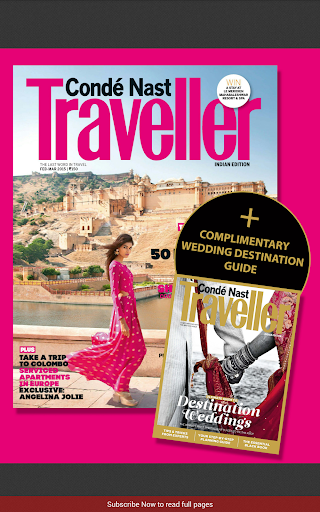 Condé Nast Traveller India Screen 2