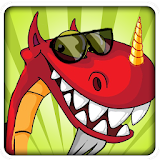 Hungry Dragon Game FREE icon