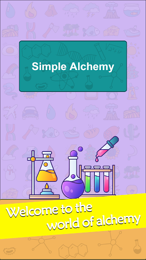 Android application Simple Alchemy screenshort