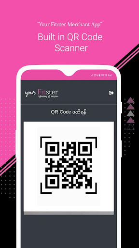 Android application Your Fitster - Merchant screenshort