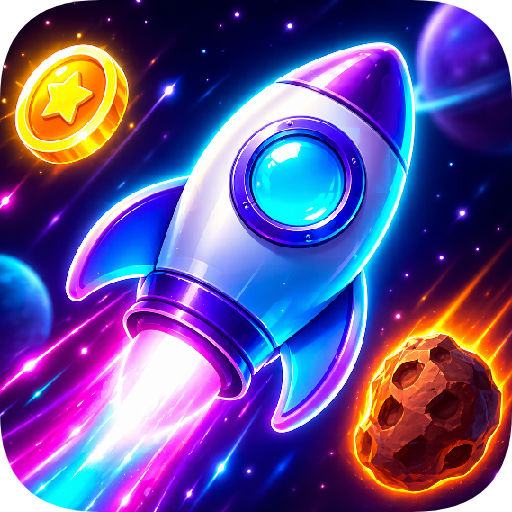 Neon Space Adventure