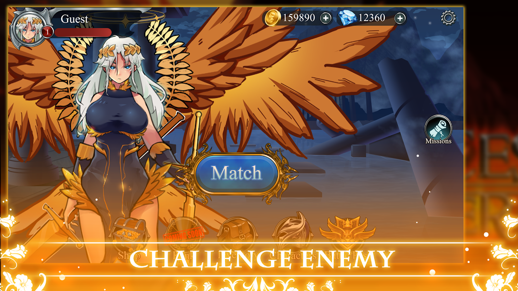 Goddess Archer 1.07 APK + Мод (Unlimited money) за Android