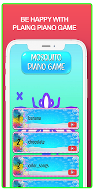 #4. Mosquito piano tiles (Android) By: Biza App LTD