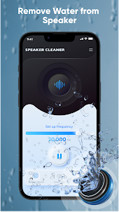 Speaker Cleaner: Water Remover