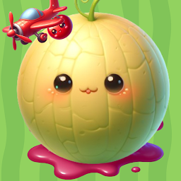 Icon image Cantaloupe Fruit Drop & Merge