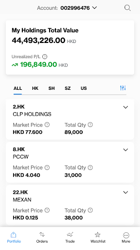 Screenshot of SC Equities Hong Kong