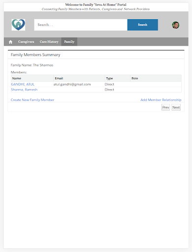 SevaAtHome Screen 3