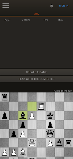 Android application WTchess: World Chess Online screenshort