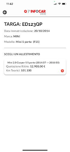 InfocarWeb Screen 2