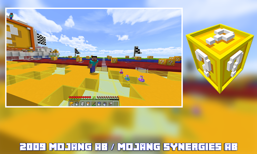 Android application Lucky Block Race Mod screenshort