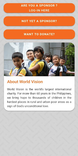Android application World Vision Philippines screenshort