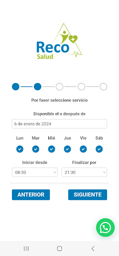 Reco Salud Screen 2